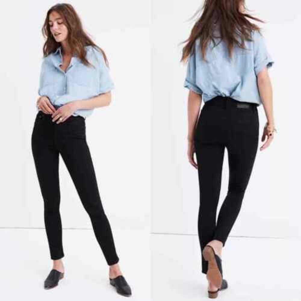 Madewell 10" High Rise Skinny Jeans Size 28